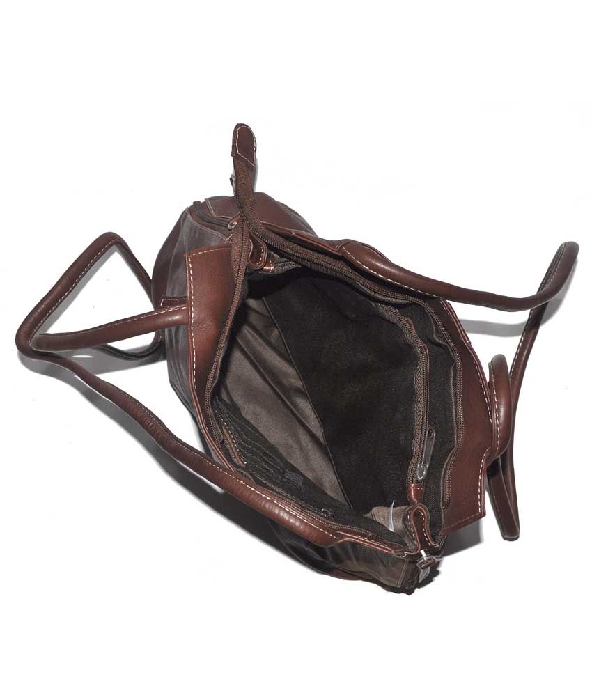 Euro Brown Leather Shoulder Bags Buy Euro Brown Leather Shoulder Bags