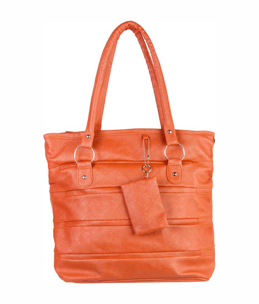 Louise Belgium Orange Designer Women's Handbag - Buy Louise Belgium ...