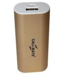 Callmate LPG 5200 mAh Mini USB Power Bank - Gold