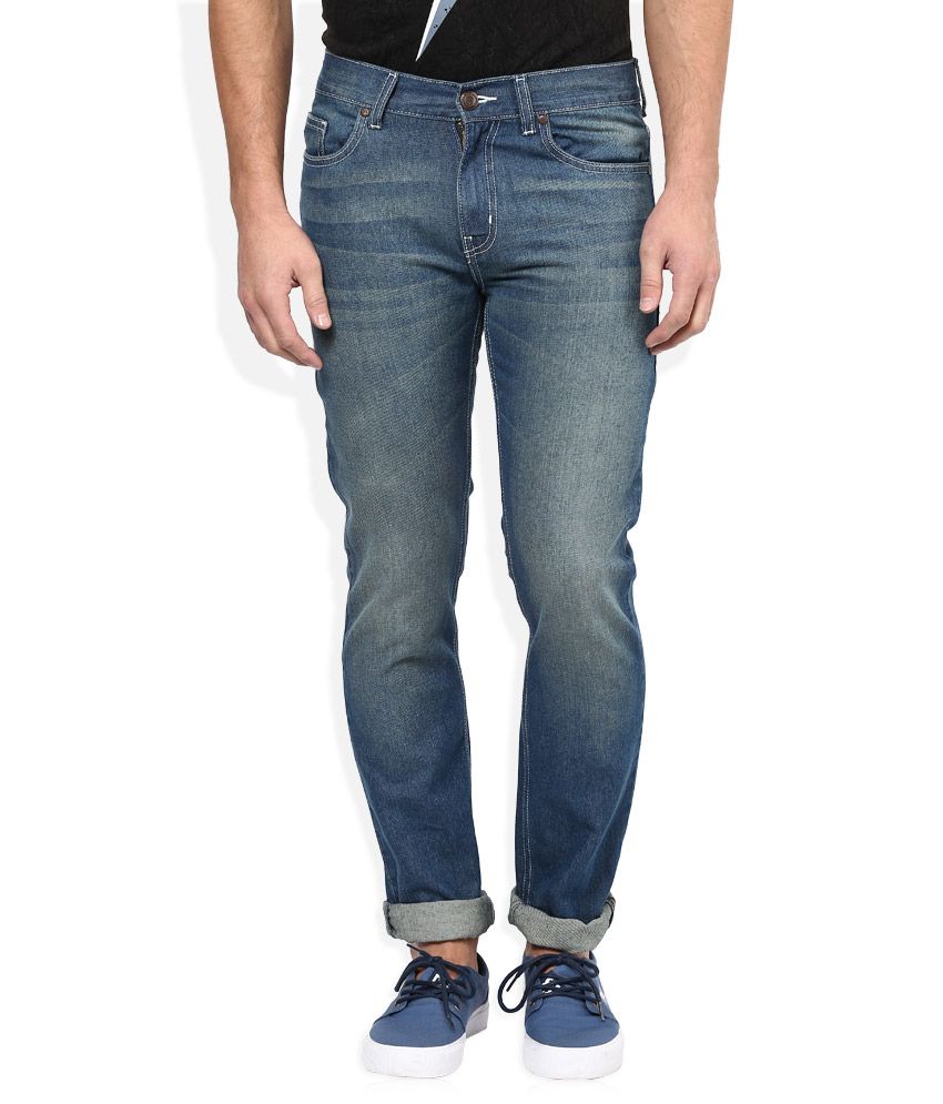 blue slim fit jeans