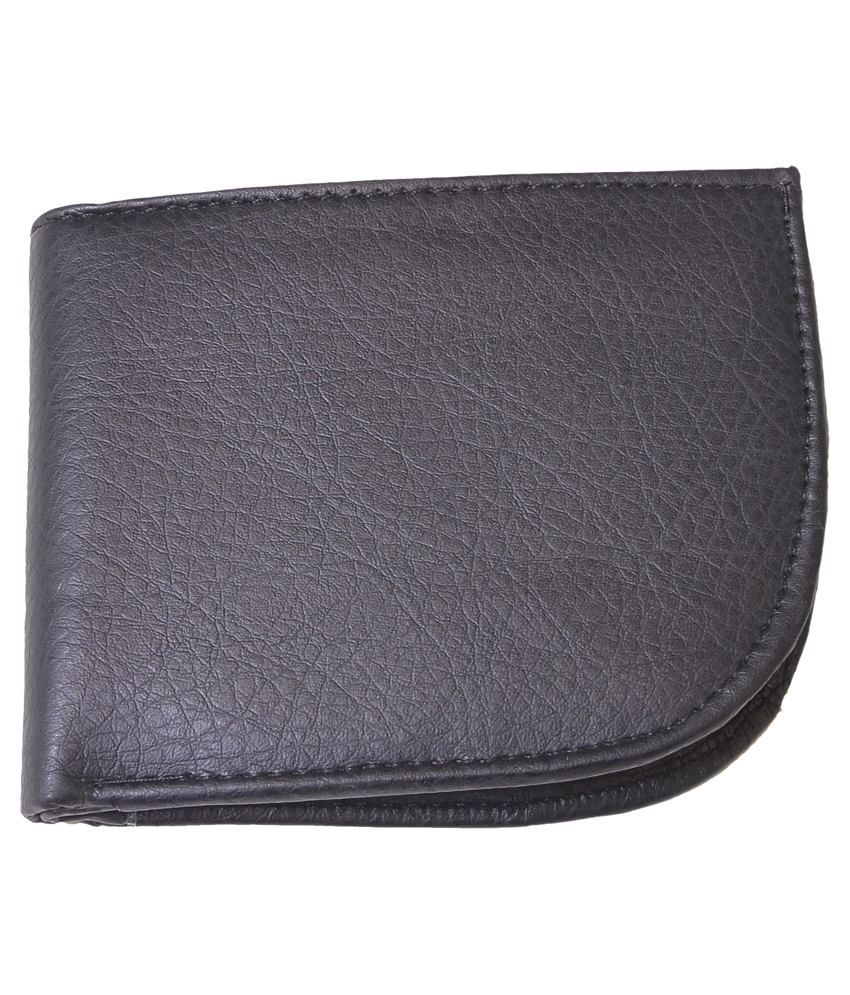 Daller Black Non Leather Regular Wallet For Men: Buy Online at Low ...