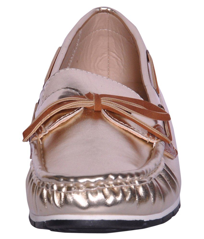Ramoh Golden Loafers Price in India Buy Ramoh Golden Loafers Online at