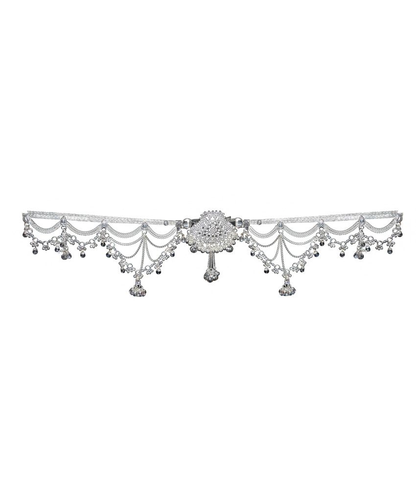 Kataria Jewellers Silver Kamar Band Tagdi Waist Hip Belt Chain