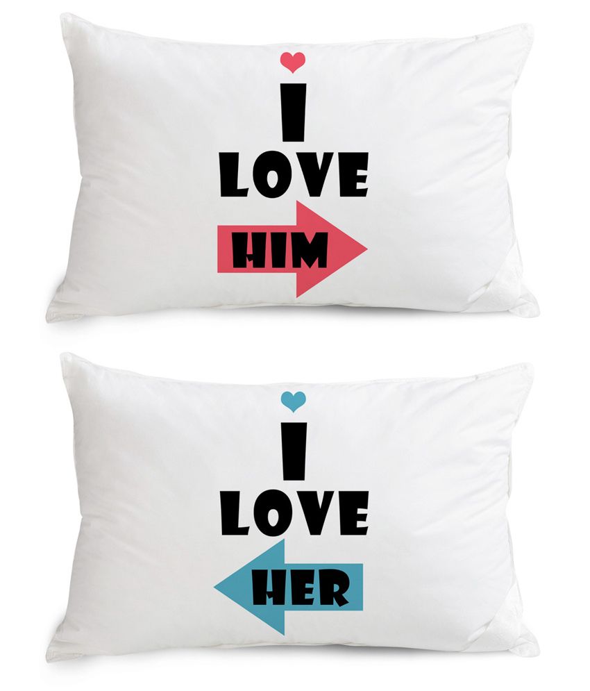     			Stybuzz Stybuzz Couple Pillow Covers (Set of 2)
