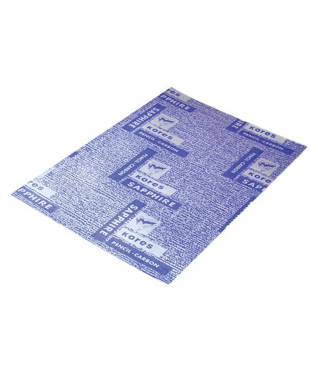 Kores Carbon Tracing Paper Blue Pack Of 5 Buy Online At Best Price 