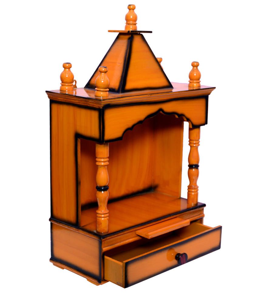 Quality Creations Home temple/Pooja mandir/Wooden temple