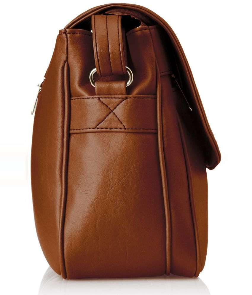 tan shoulder bag small