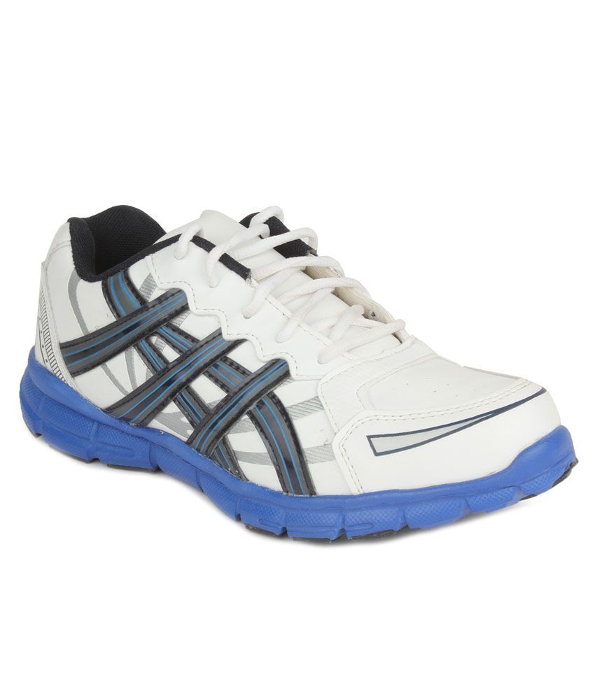 fuel sports shoes white