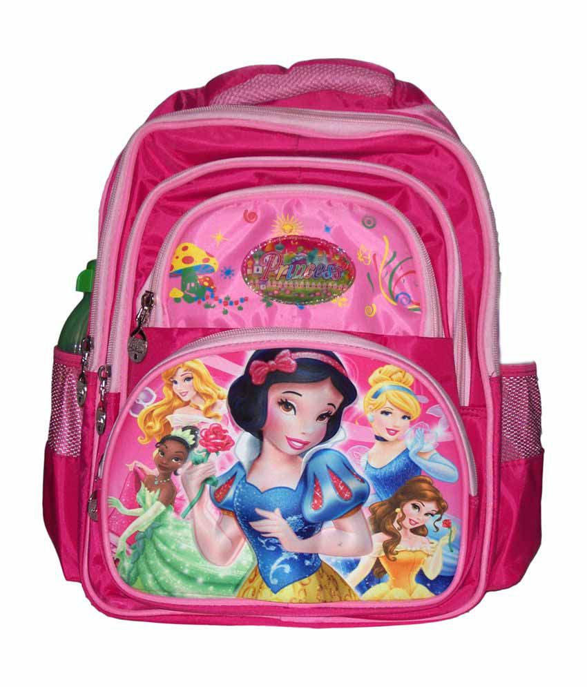 Haoli Princess Pink Kids School Bag 