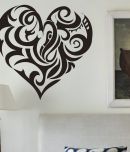 Decor Villa Black My Heart Wall Sticker