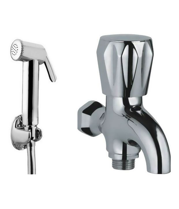 Buy Jaquar Chr 583 Health Faucet Abs With 2 Way Bib Cock Brass
