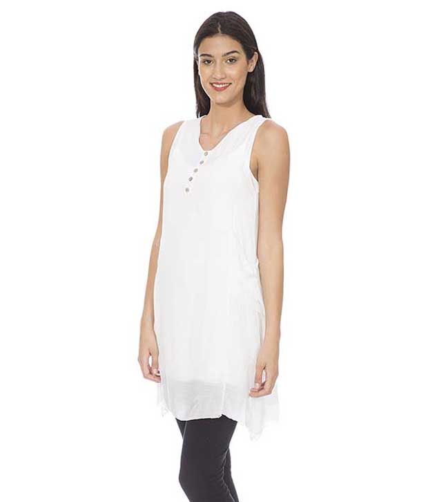 white linen tunics