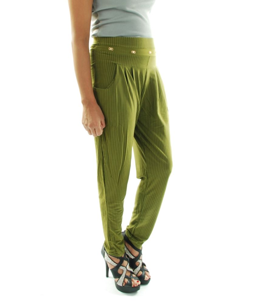 olive green harem pants