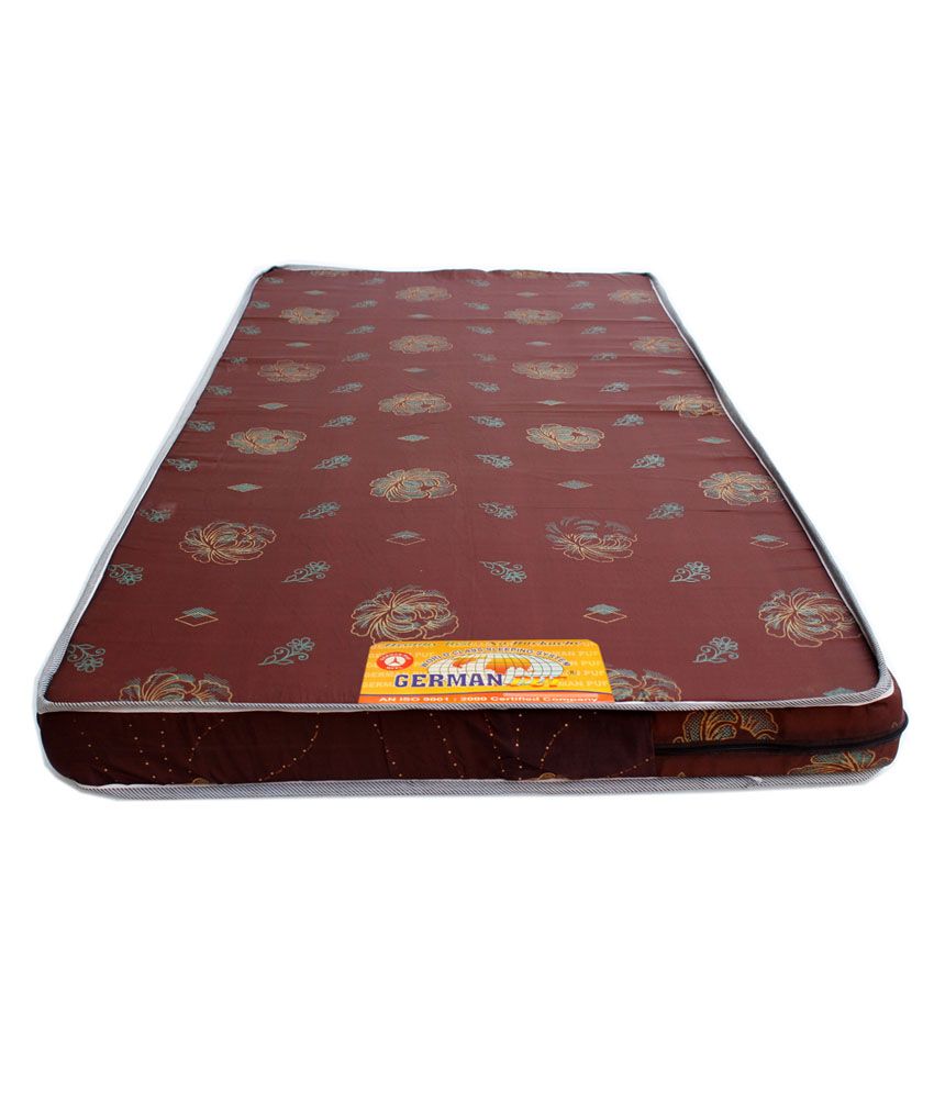 German Puf Brown 1 Foam Mattress Buy German Puf Brown 1 Foam Mattress