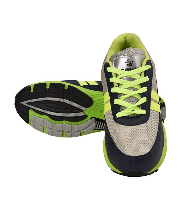 Spartan Green Techno Jogging Shoes Buy Online at Best