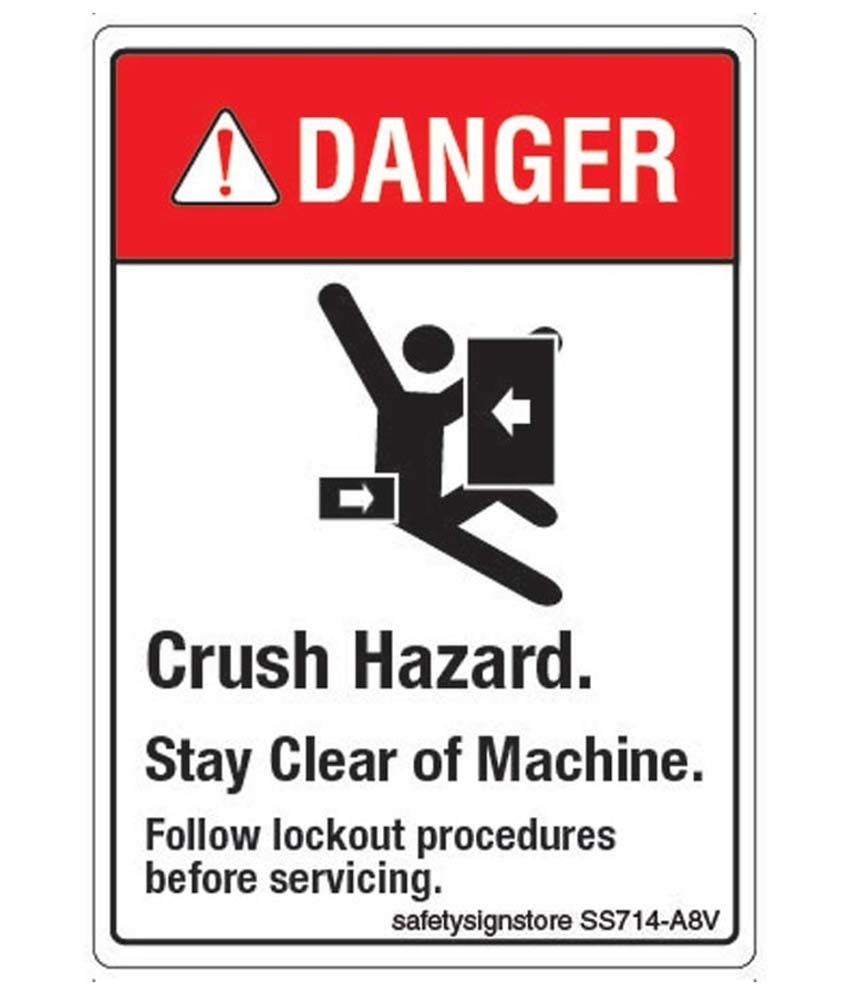 Safety Sign Store Self Adhesive Vinyl Sign Board Buy Online at Best