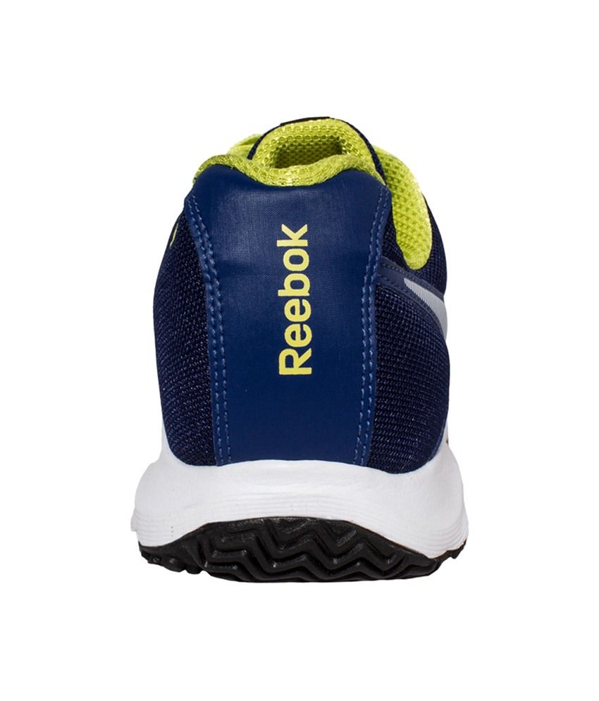 reebok sport shoes navy blue white