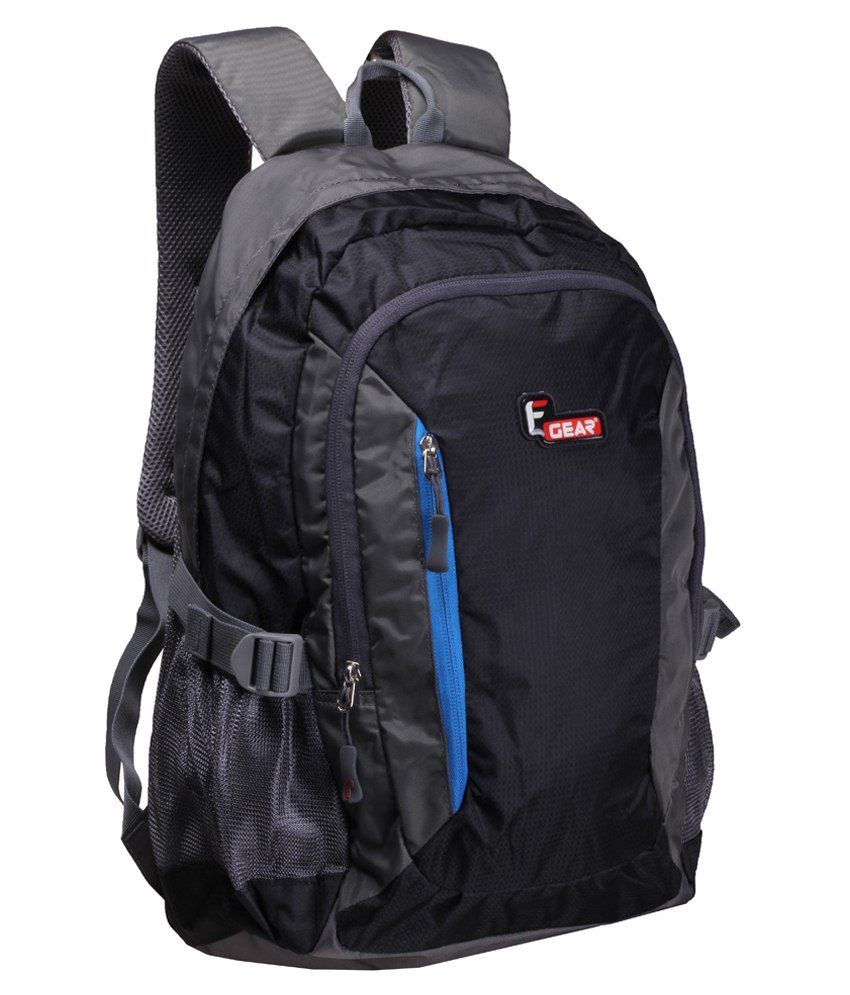 F Gear Varvatos Black Casual Backpack Buy F Gear Varvatos Black