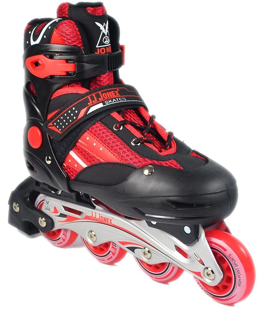 Jonex Red & Black Roller Skate Buy Online at Best Price on Snapdeal