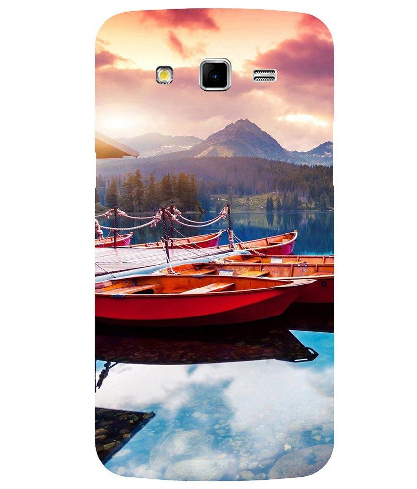 Casotec Back Cover For Samsung Galaxy Grand 2 Multicolour Plain