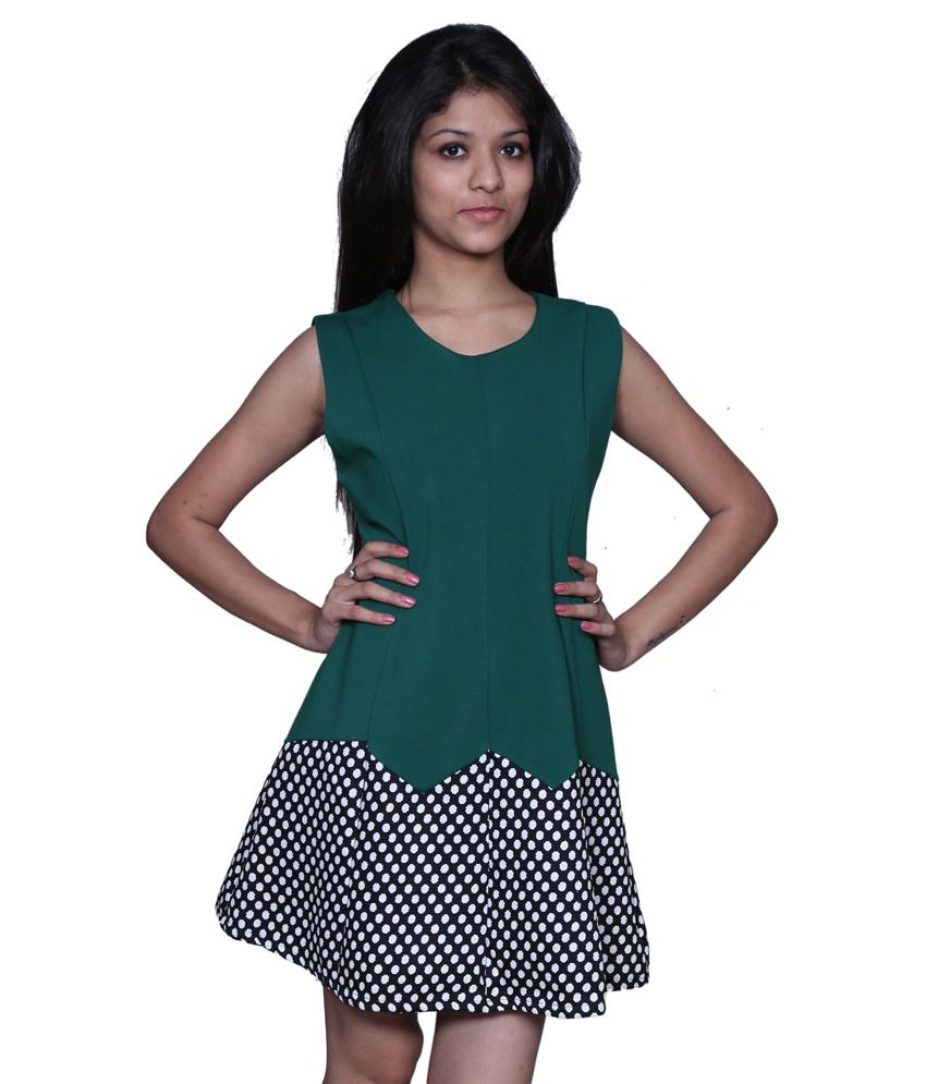 Trendz Today Green Net Dresses - Buy Trendz Today Green Net Dresses ...