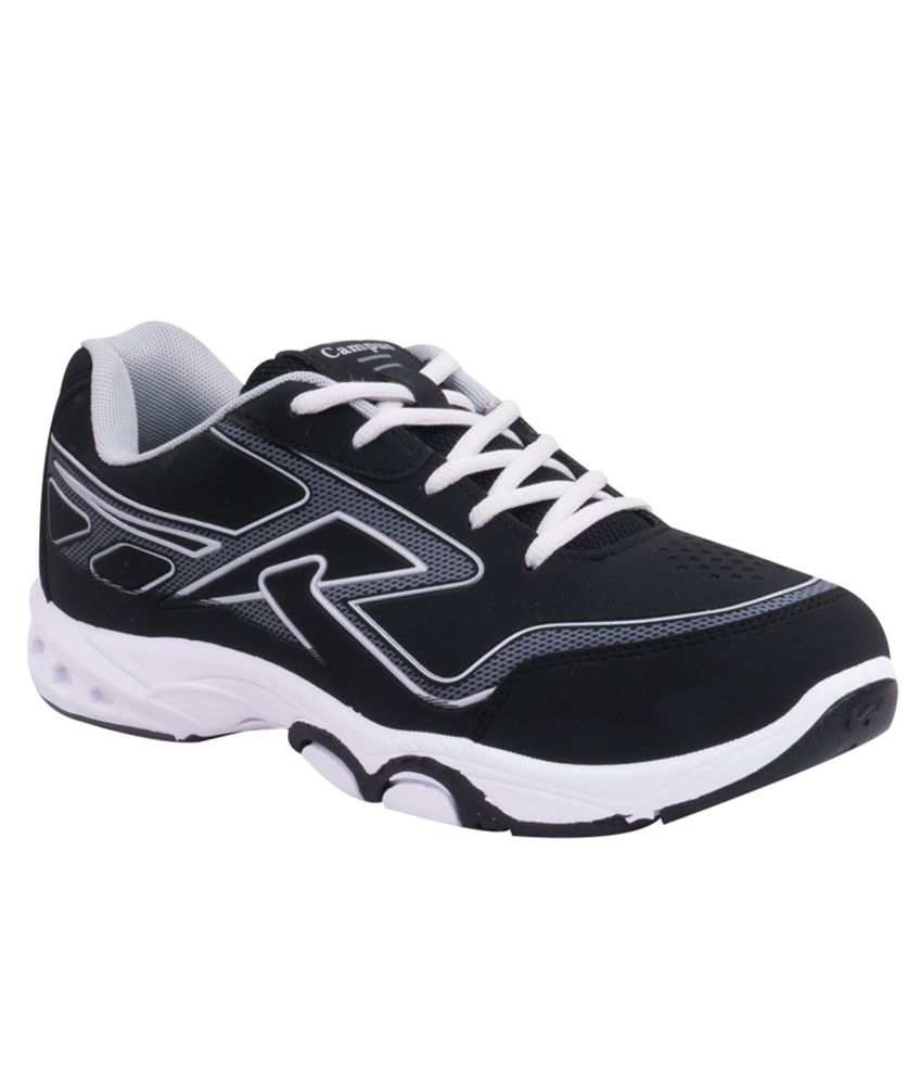Campus Black Sports Shoes Price in India- Buy Campus Black Sports Shoes ...