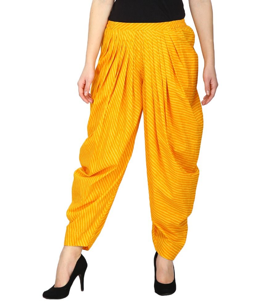 pants with yellow stripe