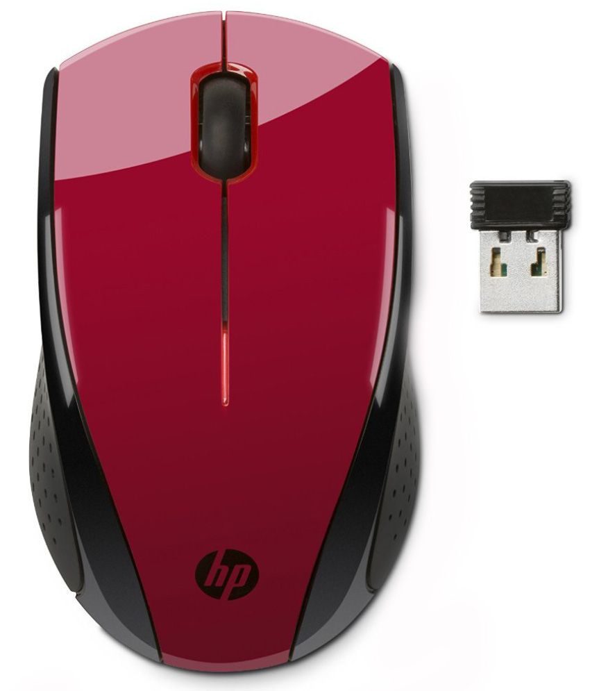 dell wm311 mouse red