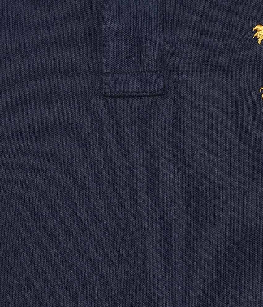 giordano blue shirt