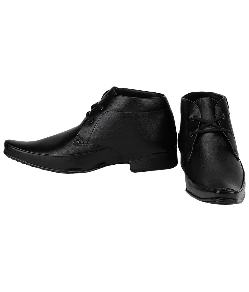 Kenamin Black Formal Shoes Price in India Buy Kenamin Black Formal