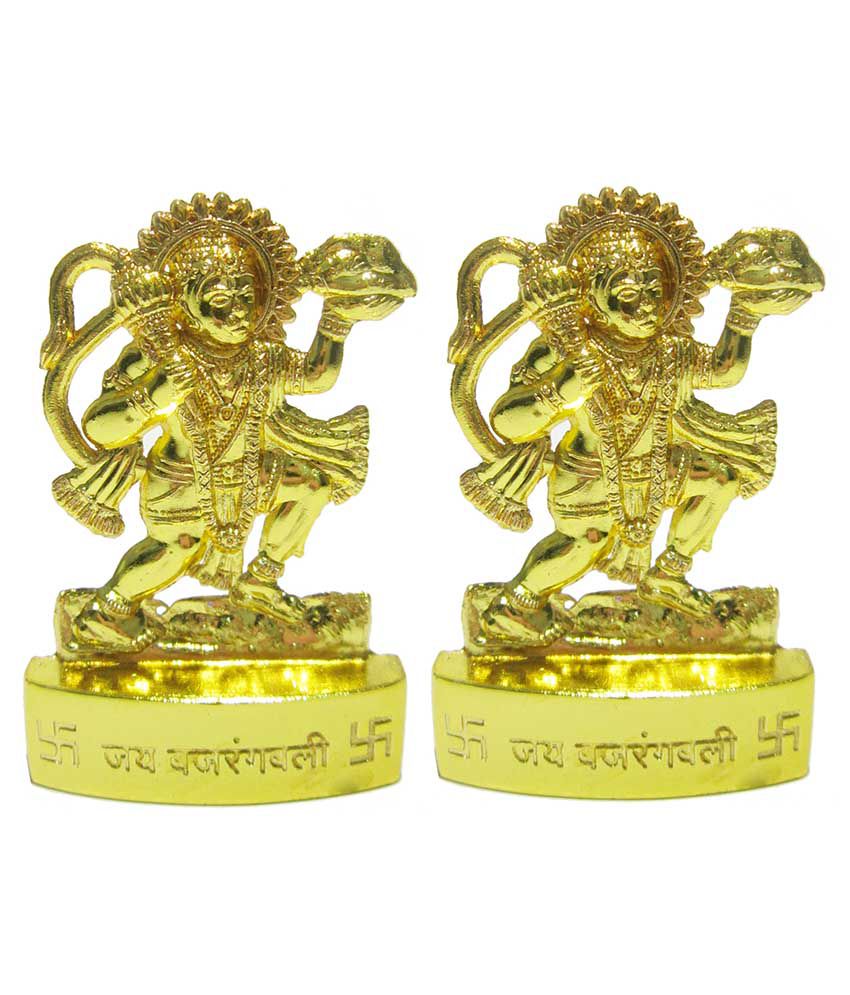     			Heaven Decor Hanuman Brass Idol