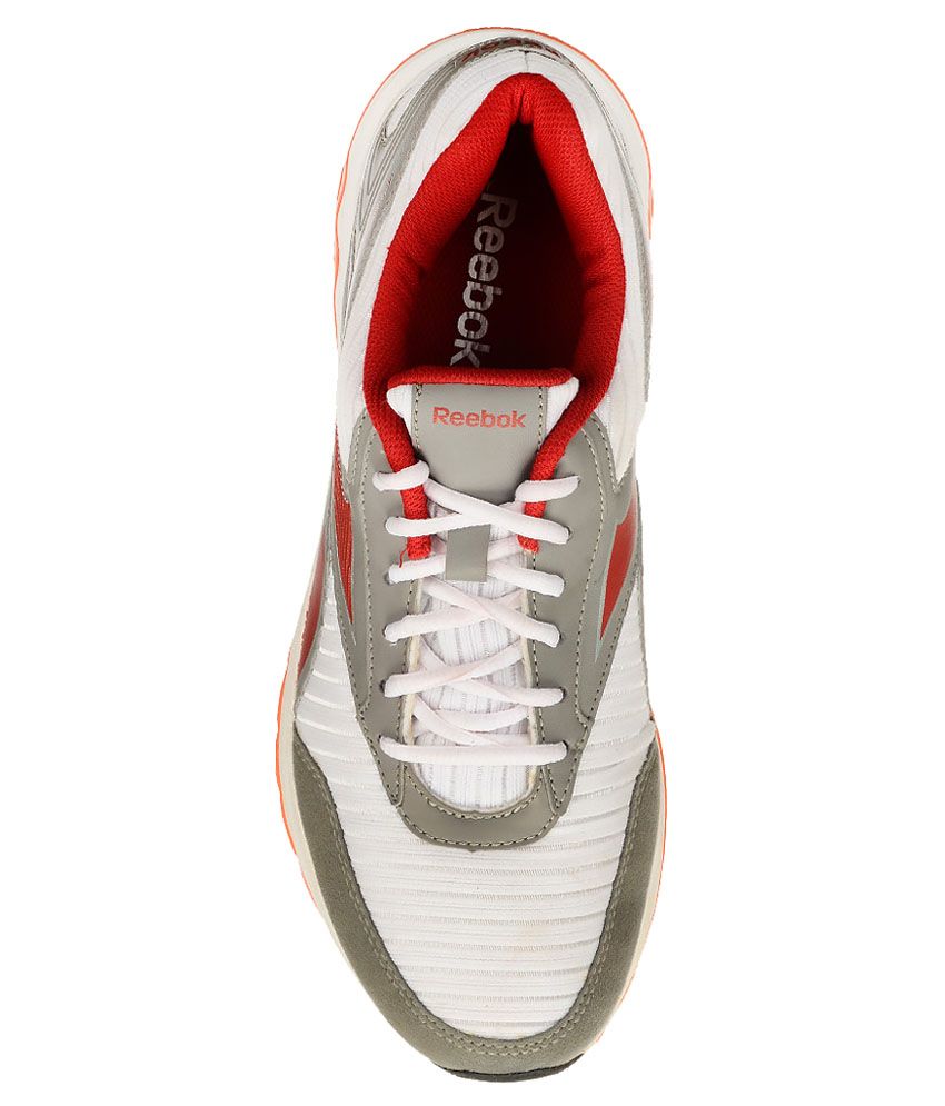 reebok white and orange shoes