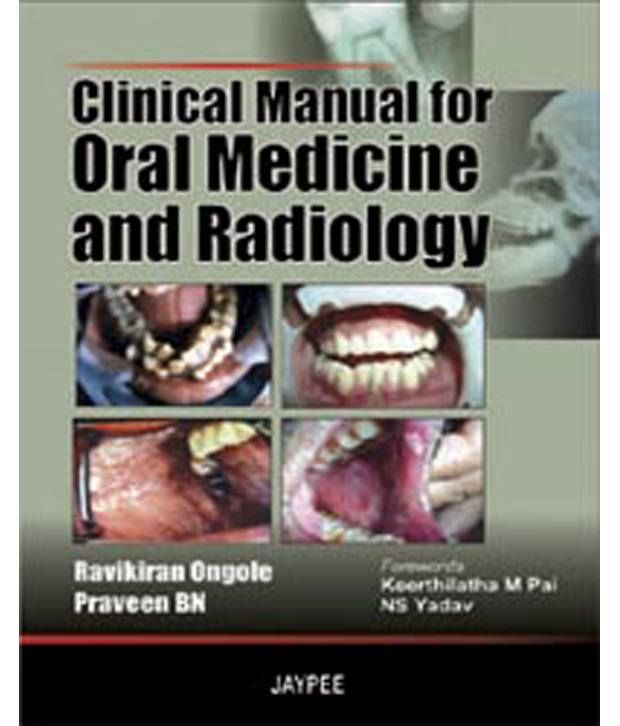 Clinical Manual for Oral Medicine and Radiology Buy Clinical Manual