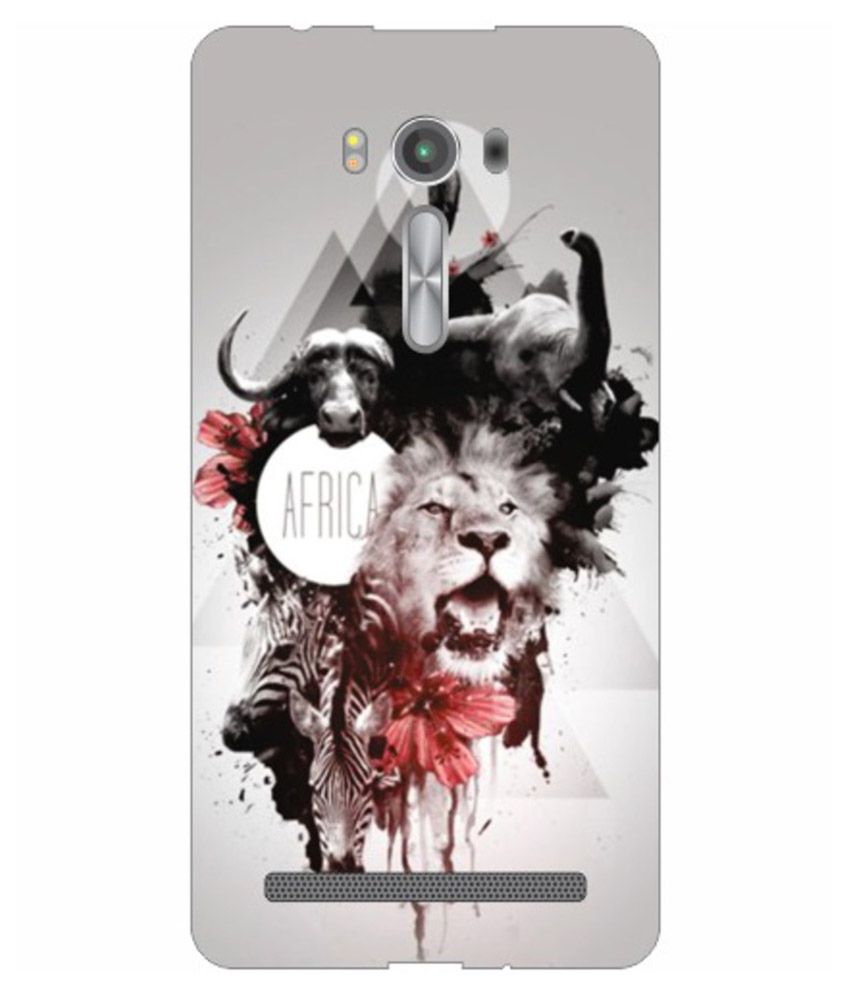 Asus ZenFone 2 Laser Printed Covers by Via Flowers Printed Back