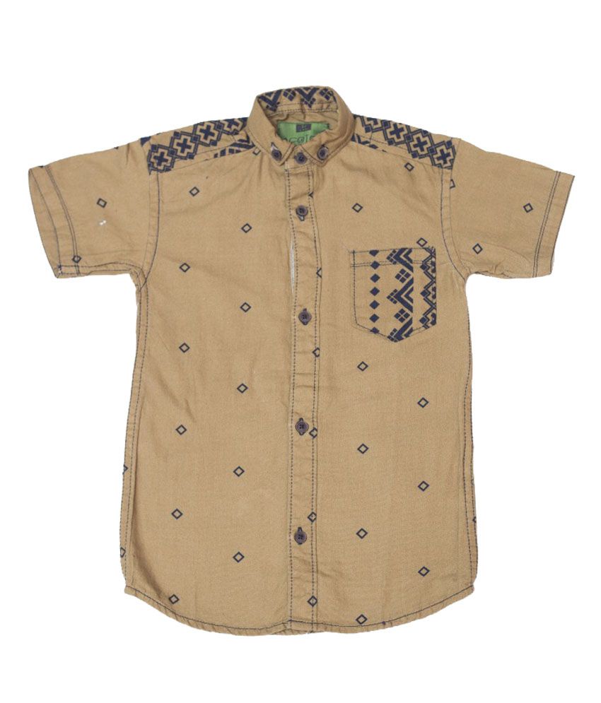 beige full sleeve t shirt