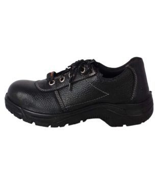 Buy Indus Black Safety Shoes Online at 