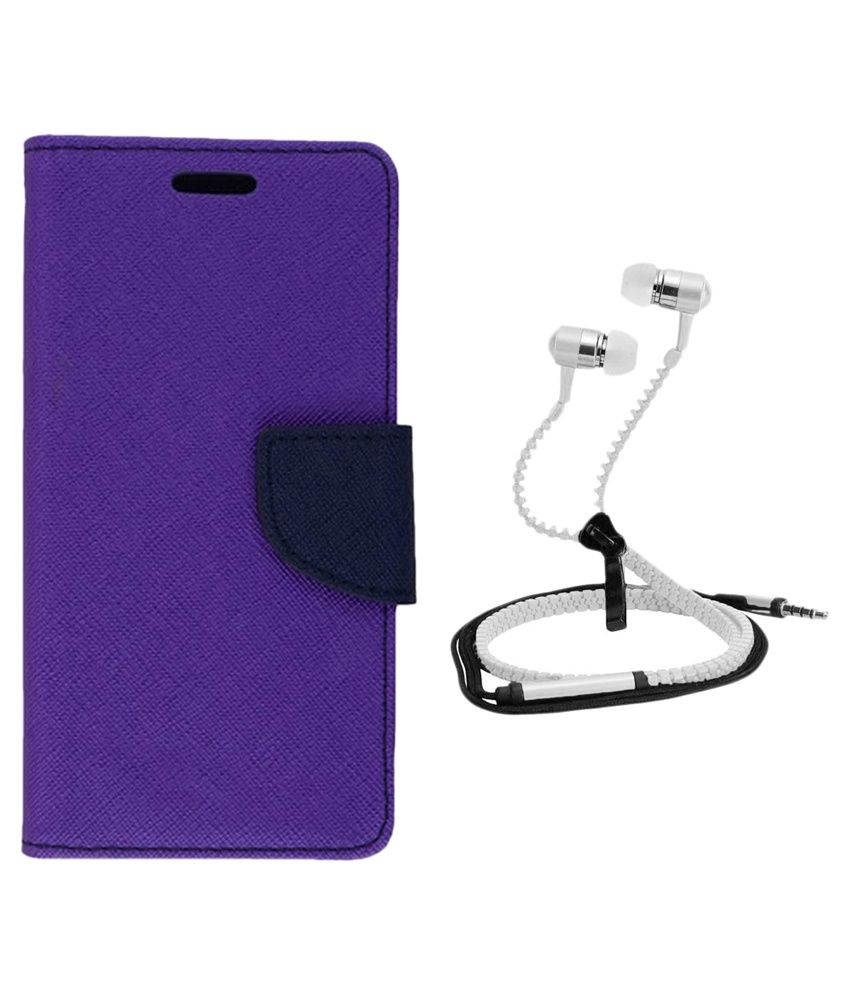 Mobilecops Flip Cover For Sony Xperia Z4 Purple Flip Covers Online