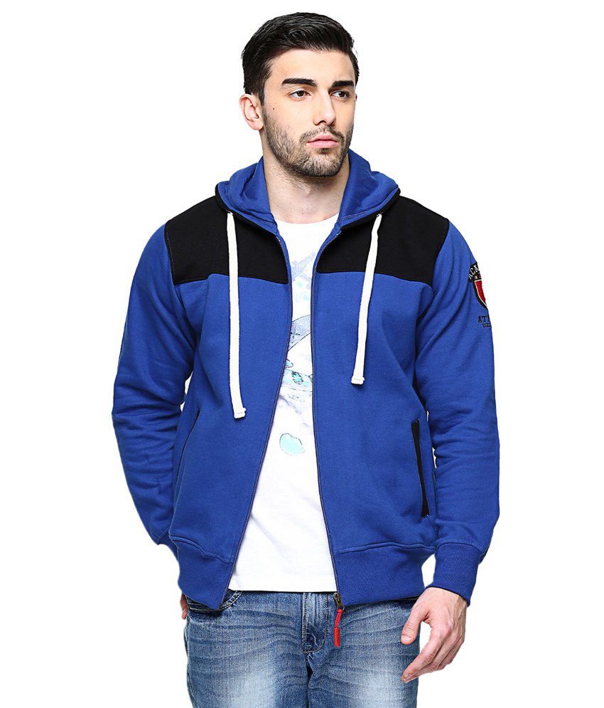 Fila Royal Blue Sweat Jacket - Buy Fila Royal Blue Sweat Jacket Online ...
