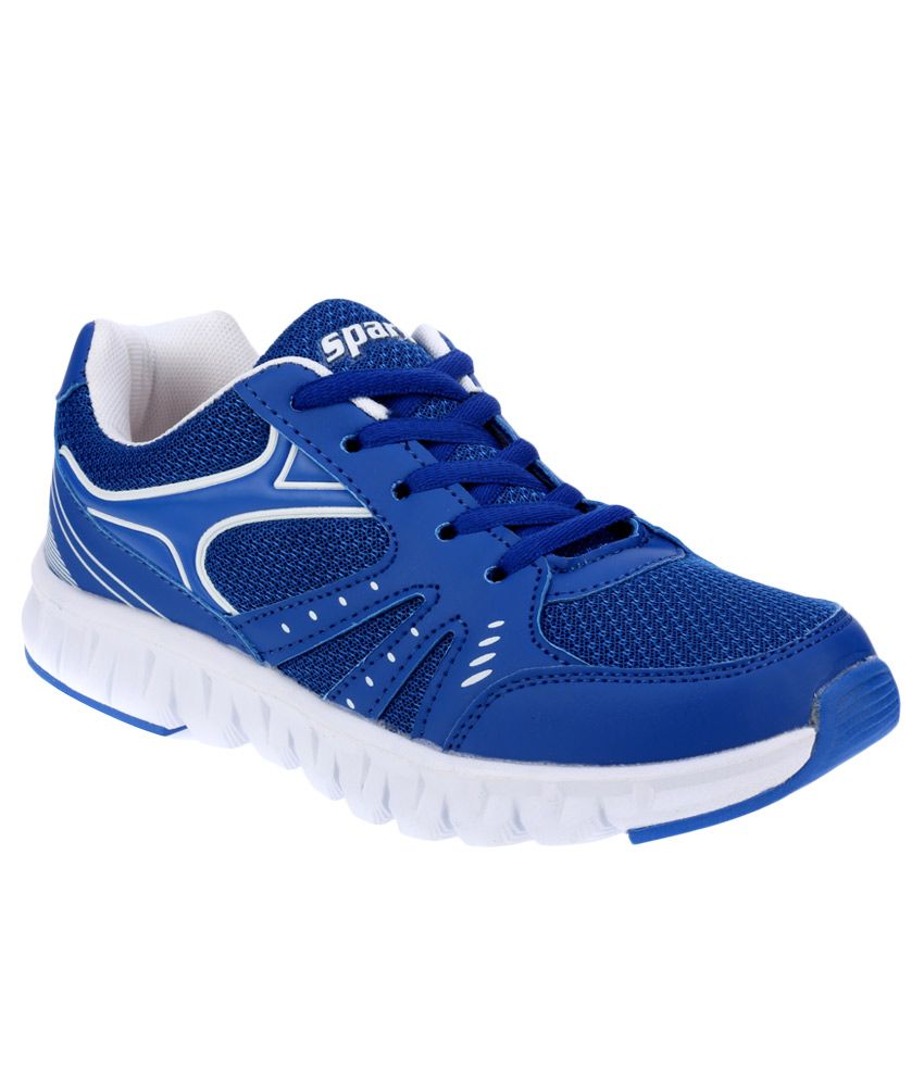 sparx blue sports shoes