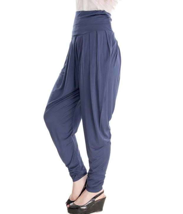 Rham Blue Viscose Lycra Patiala Legging Price in India - Buy Rham Blue ...