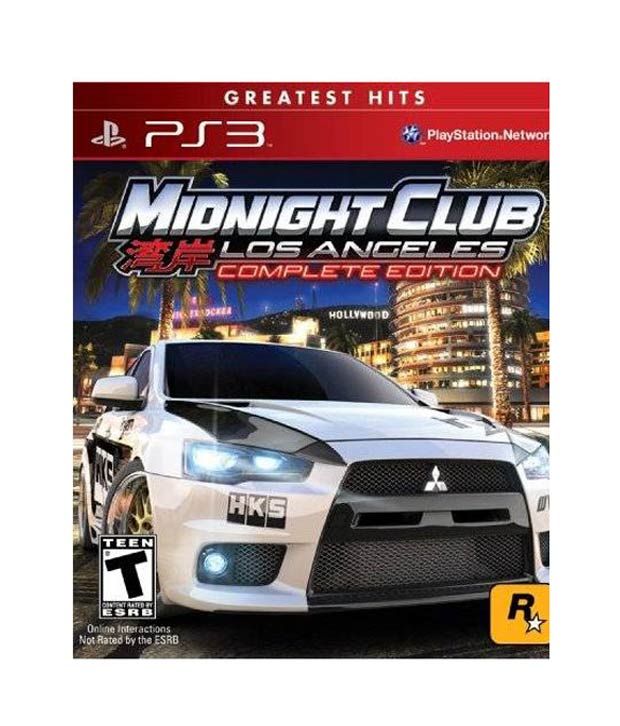 midnight club psn