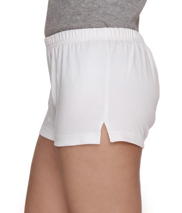 white hot pants amazon