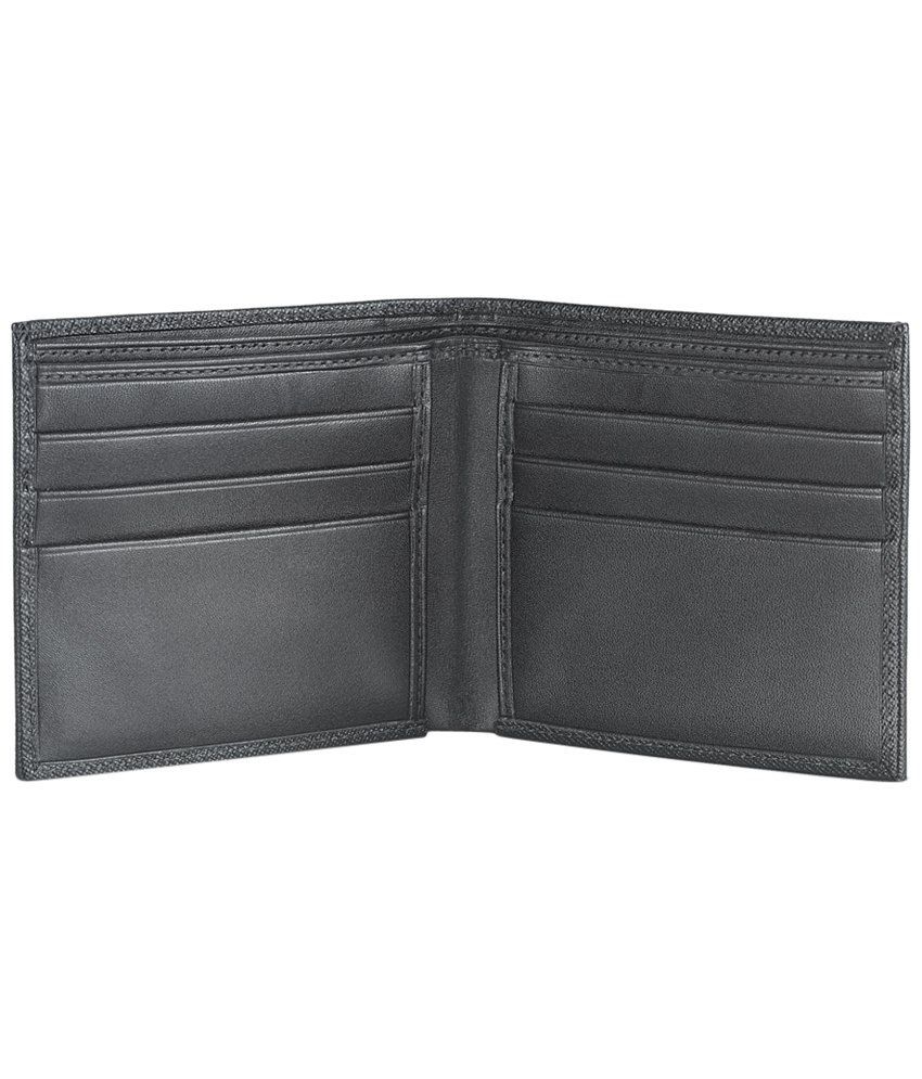 Titan Black Bifold Leather Formal Wallet Art TW178LM1BK: Buy Online at ...