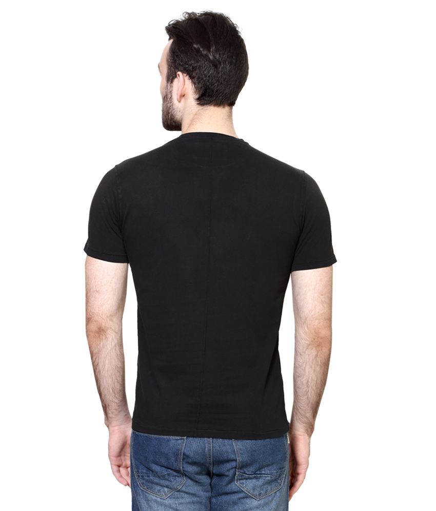 Van Heusen Black Round Neck T Shirt - Buy Van Heusen Black Round Neck T ...