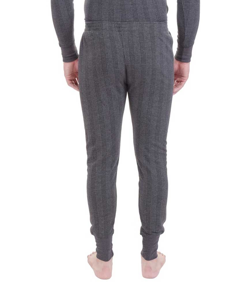 Bee Oswal - Grey Polyester Men's Thermal Sets ( Pack of 1 ) - Buy Bee ...