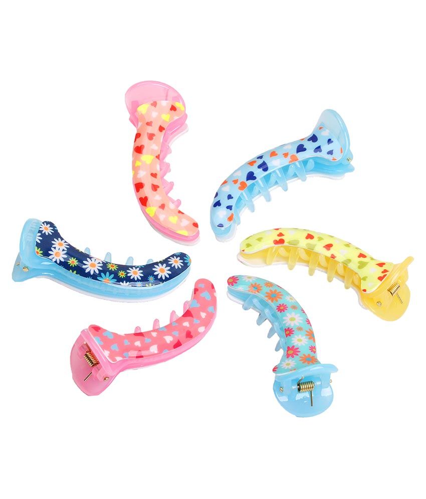 Takspin Casual And Stylish Banana Hair Clutcher - Set Of 6: Buy Online at Low Price in India - Snapdeal Takspin Casual And Stylish Banana Hair Clutcher - Set Of 6: Buy Online at Low Price in India - Snapdeal