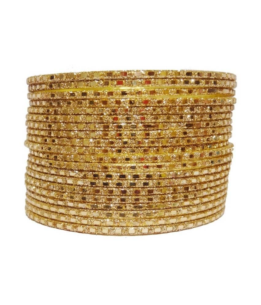 gold colour bangles set