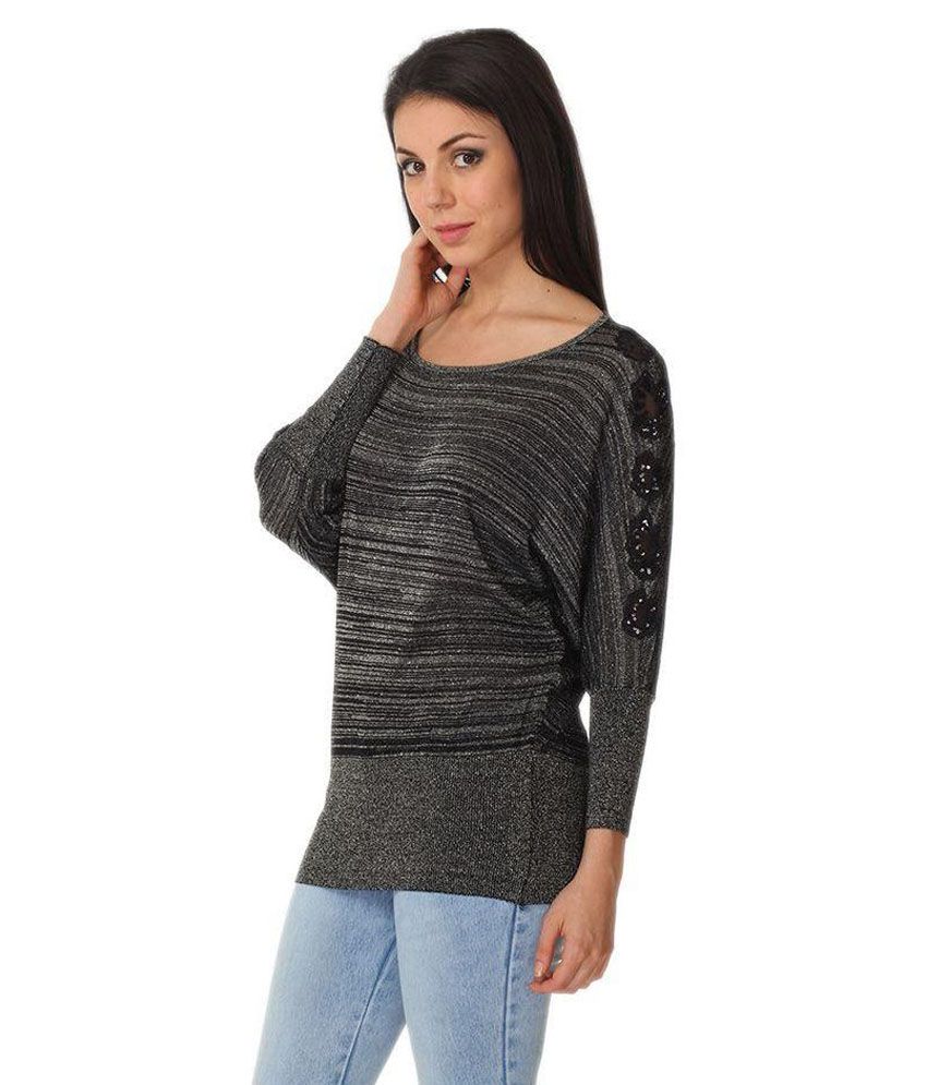 Fullstop-Designerwear Gray Synthetic Tops - Buy Fullstop-Designerwear ...