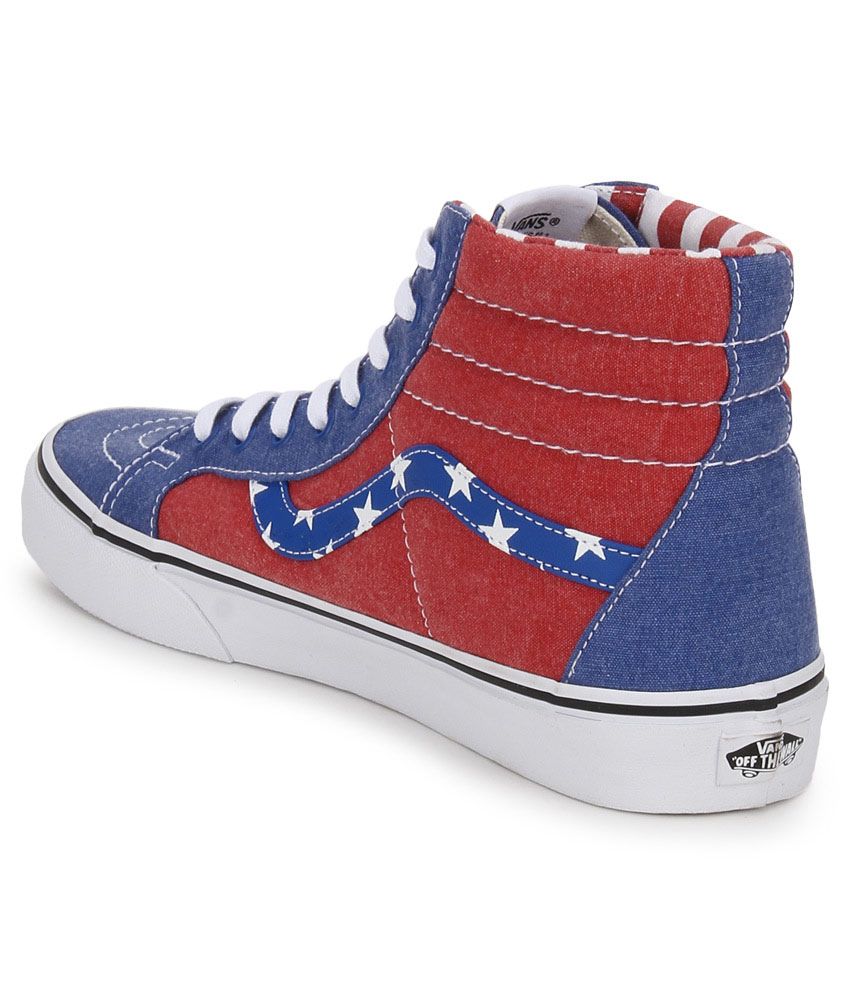 vans multi color shoes