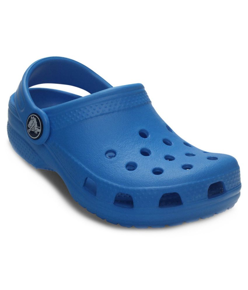  Crocs  Roomy Fit Blue  Clogs For Kids Price in India Buy 